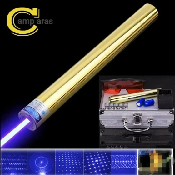 6W Blue Burning Laser Pointer Pen High Power Visible Light Rechargeable  990Miles