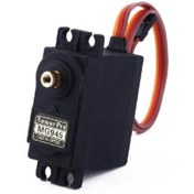 تصویر سروو موتور دنده فلزی MG945 با زاویه چرخش ۳۶۰ درجه و گشتاور ۱۲Kg 