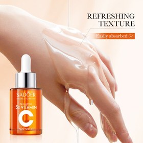 تصویر سرم صورت 5x ویتامین سی سادور SADOER SADOER 5x vitamin C face serum