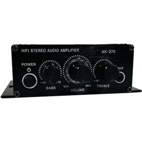 تصویر آمپلی فایر مدل AK270 