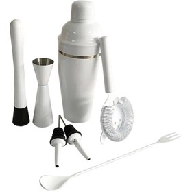 تصویر ست بار سرد سفید 7 تکه 