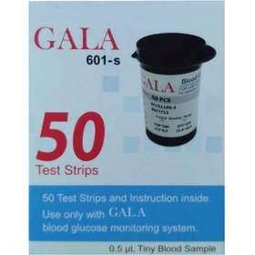 تصویر نوار تست قندخون گالا 