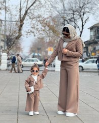 تصویر ست کت و شلوار ۲ تکه مادر و دختر مدل تیارا برند شیکسون 
