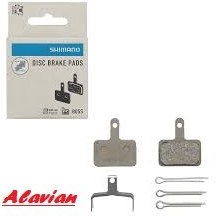 تصویر لنت ترمز رزین پکدار اصلی شیمانو B05S shimano brake pads b05s