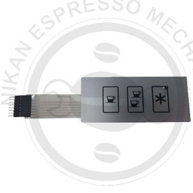 تصویر تاچ پنل ۳ دکمه لا پاوونی 