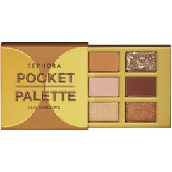 تصویر سایه چشم جیبی سفورا Sun Shadows اورجینال آمریکایی | ۶ رنگ جذاب و ماندگار 