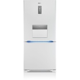 تصویر یخچال فريزر کمبی 5 کاره هوم باردار گاز R600 لئوکو مدل امگا پلاس Leoco combi 5-mode home bar Refrigerator Freezer Omega Plus model LRF85BH5