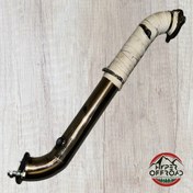 تصویر داون پایپ تمام استیل کلوت برند مانتیس آفرود 