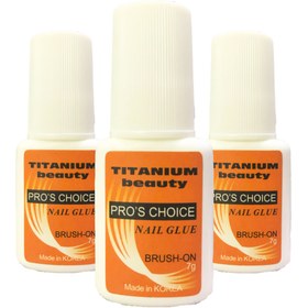 تصویر چسب کاشت ناخن تیتانیوم حجم 7 گرم 