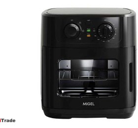 تصویر سرخ کن بدون روغن میگل مدل GAF-190 ظرفیت 12 لیتری Migel GAF-190 Air Fryer 12L