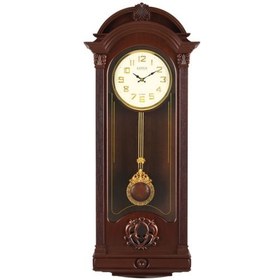 تصویر ساعت دیواری چوبی لوتوس مدل REDMOND-W-87701 رنگ BR LOTUS - BLACKWELL Wooden wall clock Code W-87701