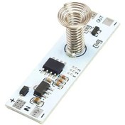 تصویر ماژول سنسور نور لمسی القایی کابینتی (فنری) 5 الی 24 ولت 