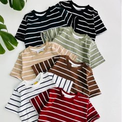 تصویر تیشرت راه راه بچگانه مدل 1101 