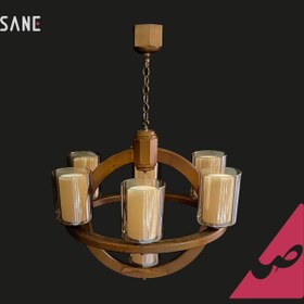 تصویر لوستر رومن 3 شعله AAJ-TAG : DAR