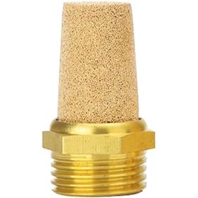 تصویر اگزوزی کله قندی برنجی 1/4 CbC PNEUMATIC SILENCER (CSTB) 02