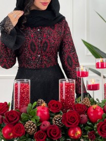 تصویر پیراهن گیپور یلدایی 