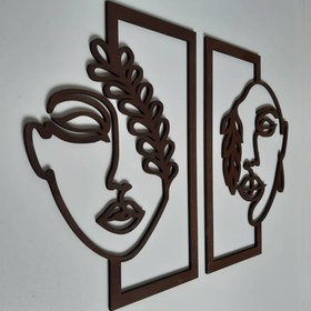 تصویر دیوارکوب صورت ست 