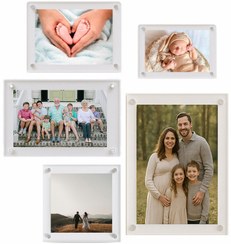 تصویر پک قاب عکس مگنتی شماره هشت 