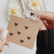 تصویر مهر ژلاتینی کد 799 ( قلب ) 