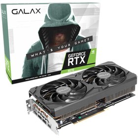 تصویر کارت گرافیک مدل RTX 3070 GALAX 8G در حد نو 