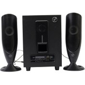 تصویر اسپیکر سه تیکه دسکتاپی ایکس پی مدل XP_AC126C XP XP_AC126C three-piece desktop speaker