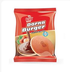 تصویر کیک برگر کاکائویی 40گرمی درنا 