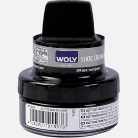 تصویر واکس کرمی مشکی وولی – Woly Shoe Cream Black 