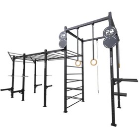 تصویر سازه کراسفیت مرکزی مولتی کیاورزش کد KV4679 central crossfit structure multi kiavarzesh code kv4679