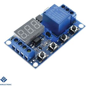 تصویر ماژول تایمر دیجیتال XY-J02 XY-J02 TIMER MODULE