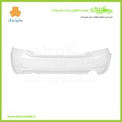 تصویر سپر عقب سایپا آریو سفید شرکتی 
