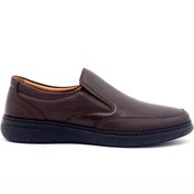 تصویر کفش کد 362 بی بند قهوه ای 