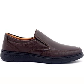 تصویر کفش کد 362 بی بند قهوه ای 