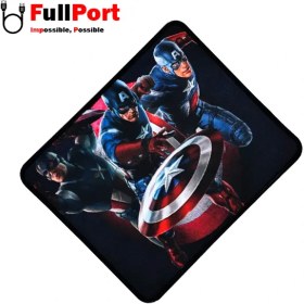 تصویر پدموس ساده دی نت مدل DT-X18*Captain America Pad Mouse Simple D-NET DT-X18*Captain America