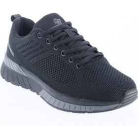 تصویر کفش ورزشی زنانه مشکی همرجک مدل 101 21200 مانائوس برند hammer jack Hammerjack 101 21200 Black Manaus Women's Sports Shoes