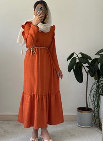 تصویر سرمه کالکشن - پیراهن ماکسی ترانه 