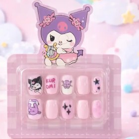 تصویر ناخن مصنوعی بچه گانه 