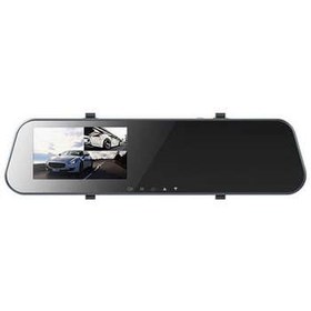 تصویر آینه مانیتور دار و دوربین دنده عقب خودرو راک اسپیس مدل RSD0604 
