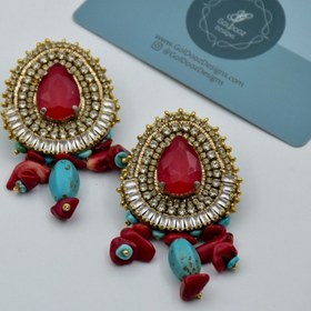 تصویر گوشواره مرجانه (2) 