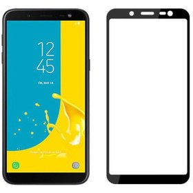 تصویر گلس و محافظ صفحه نمایش Full 3D مناسب برای گوشی سامسونگ J6 3D Full Cover Glass Screen Protector For J6