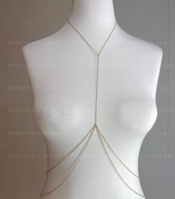 تصویر زنجیر بدن دولاین استیل 