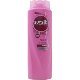 تصویر شامپو موی سان سیلک مدل Shine And Strength 2in1 حجم 600 میلی لیتر Sunsilk Shine And Strength 2in1 Hair Shampoo 600ml