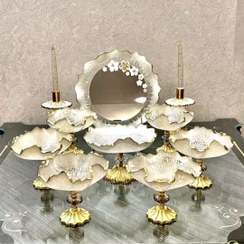 تصویر هفت سین مدل عروس طرح جدید ۱۴۰۴ هفتسین جهیزیه عروس 