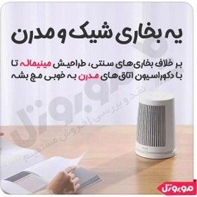 تصویر بخاری برقی و هیتر رومیزی شیائومی Mijia ZMNFJ01YM Mijia Desktop Heater ZMNFJ01YM