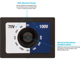 تصویر اسپیکر ساب‌ووفر Russound AW10-LSUB-BR 