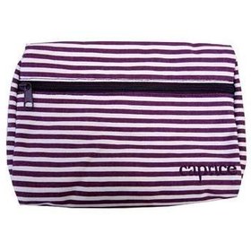 تصویر کیف لوازم آرایشی کاپریس مدل راه راه لنین Caprice Striped Linen Bag 