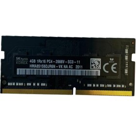 تصویر رم لپ تاپ هاینیکس مدل DDR3 12800s MHz PC3L ظرفیت 4 گیگابایت ا Hynix DDR3 12800s MHz PC3L RAM - 4GB Hynix DDR3 12800s MHz PC3L RAM - 4GB