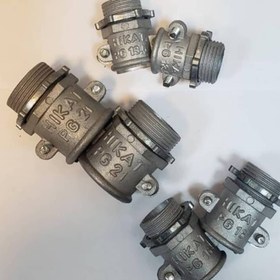 تصویر گلند فلزی دو پیچ (سایز متغیر) - PG 36 