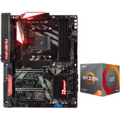 تصویر مادربرد بایوستار مدل X470GT8 به همراه پردازنده مرکزی AMD Ryzen5 3600X Biostar X470GT8 Motherboard With AMD Ryzen5 3600X CPU