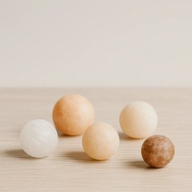 تصویر گوی ماساژ نمک سایز 6 