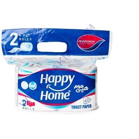 تصویر دستمال توالت رولی بسته 64 عددی Happy Home 